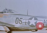 Standbild USA P-47 Flugzeuge Deutschland, 1945, aus Sekunde 36 historischem Filmmaterial Videoclip 65675049771