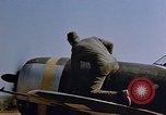 Standbild USA P-47 Flugzeuge Deutschland, 1945, aus Sekunde 48 historischem Filmmaterial Videoclip 65675049771