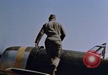 Standbild USA P-47 Flugzeuge Deutschland, 1945, aus Sekunde 49 historischem Filmmaterial Videoclip 65675049771