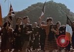 Standbild Allied Flags Paris Frankreich, 1945, aus Sekunde 37 historischem Filmmaterial Videoclip 65675049774