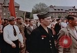 Image of Russian Displaced Persons celebrate in Wiesbaden Wiesbaden Germany, 1945, second 52 stock footage video 65675049787