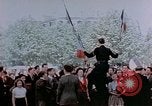Image of Allied flags Paris France, 1945, second 6 stock footage video 65675049790