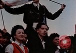 Image of Allied flags Paris France, 1945, second 27 stock footage video 65675049790