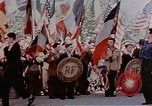 Image of Allied flags Paris France, 1945, second 35 stock footage video 65675049790