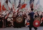 Image of Allied flags Paris France, 1945, second 36 stock footage video 65675049790
