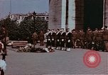 Image of Tomb of Unknown Soldier Paris France, 1945, second 9 stock footage video 65675049793