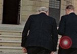 Image of Winston Churchill on VE Day London England United Kingdom, 1945, second 13 stock footage video 65675049805