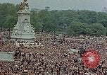 Image of Winston Churchill on VE Day London England United Kingdom, 1945, second 28 stock footage video 65675049805