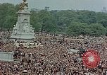 Image of Winston Churchill on VE Day London England United Kingdom, 1945, second 29 stock footage video 65675049805