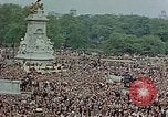 Image of Winston Churchill on VE Day London England United Kingdom, 1945, second 31 stock footage video 65675049805