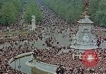 Image of Winston Churchill on VE Day London England United Kingdom, 1945, second 38 stock footage video 65675049805