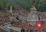 Image of Winston Churchill on VE Day London England United Kingdom, 1945, second 43 stock footage video 65675049805