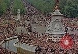 Image of Winston Churchill on VE Day London England United Kingdom, 1945, second 44 stock footage video 65675049805