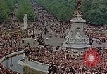 Image of Winston Churchill on VE Day London England United Kingdom, 1945, second 45 stock footage video 65675049805