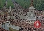 Image of Winston Churchill on VE Day London England United Kingdom, 1945, second 47 stock footage video 65675049805