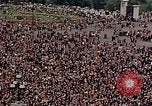 Image of Winston Churchill on VE Day London England United Kingdom, 1945, second 49 stock footage video 65675049805