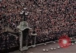 Image of Winston Churchill on VE Day London England United Kingdom, 1945, second 54 stock footage video 65675049805