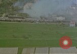 Standbild US Army Air Force strafing Deutsche Rangierbahnhof Deutschland, 1945, aus Sekunde 12 historischem Filmmaterial Videoclip 65675049812