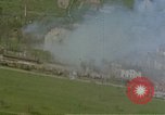 Standbild US Army Air Force strafing Deutsche Rangierbahnhof Deutschland, 1945, aus Sekunde 13 historischem Filmmaterial Videoclip 65675049812