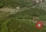 Standbild US Army Air Force strafing Deutsche Rangierbahnhof Deutschland, 1945, aus Sekunde 38 historischem Filmmaterial Videoclip 65675049812