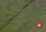 Standbild US Army Air Force strafing Deutsche Rangierbahnhof Deutschland, 1945, aus Sekunde 44 historischem Filmmaterial Videoclip 65675049812