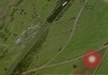Standbild US Army Air Force strafing Deutsche Rangierbahnhof Deutschland, 1945, aus Sekunde 46 historischem Filmmaterial Videoclip 65675049812