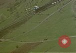 Standbild US Army Air Force strafing Deutsche Rangierbahnhof Deutschland, 1945, aus Sekunde 52 historischem Filmmaterial Videoclip 65675049812