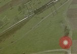 Standbild US Army Air Force strafing Deutsche Rangierbahnhof Deutschland, 1945, aus Sekunde 59 historischem Filmmaterial Videoclip 65675049812