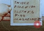 Standbild USA P-47 Flugzeuge Deutschland, 1945, aus Sekunde 1 historischem Filmmaterial Videoclip 65675049814
