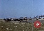 Standbild USA P-47 Flugzeuge Deutschland, 1945, aus Sekunde 62 historischem Filmmaterial Videoclip 65675049816