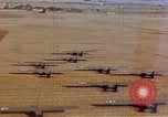 Image of Allied invasion gliders and C-47 tow planes parked France, 1944, second 15 stock footage video 65675049825