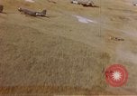 Image of Allied invasion gliders and C-47 tow planes parked France, 1944, second 27 stock footage video 65675049825