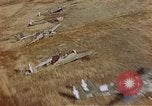 Image of Allied invasion gliders and C-47 tow planes parked France, 1944, second 50 stock footage video 65675049825