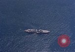 Image of U.S. Troop Carrier C-47 aircraft in flight over Mediterranean Sea Italy, 1943, second 15 stock footage video 65675049826