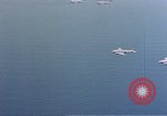 Image of U.S. Troop Carrier C-47 aircraft in flight over Mediterranean Sea Italy, 1943, second 35 stock footage video 65675049826