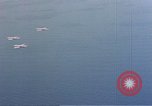 Image of U.S. Troop Carrier C-47 aircraft in flight over Mediterranean Sea Italy, 1943, second 42 stock footage video 65675049826