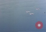 Image of U.S. Troop Carrier C-47 aircraft in flight over Mediterranean Sea Italy, 1943, second 44 stock footage video 65675049826