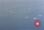 Image of U.S. Troop Carrier C-47 aircraft in flight over Mediterranean Sea Italy, 1943, second 52 stock footage video 65675049826