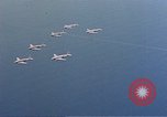 Image of U.S. Troop Carrier C-47 aircraft in flight over Mediterranean Sea Italy, 1943, second 56 stock footage video 65675049826