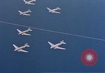 Image of U.S. Troop Carrier C-47 aircraft in flight over Mediterranean Sea Italy, 1943, second 61 stock footage video 65675049826