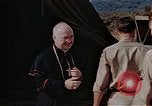 Image l archevêque catholique Francis Spellman à Alto Airbase Corse France, 1944, de la seconde 49 séquences d'archives historiques vidéo 65675049829