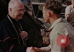 Image l archevêque catholique Francis Spellman à Alto Airbase Corse France, 1944, de la seconde 58 séquences d'archives historiques vidéo 65675049829