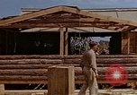 Image bâtiment du 65e Escadron de chasse Club durant Seconde Guerre Mondiale Corse France, 1944, de la seconde 55 séquences d'archives historiques vidéo 65675049832