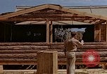 Image bâtiment du 65e Escadron de chasse Club durant Seconde Guerre Mondiale Corse France, 1944, de la seconde 56 séquences d'archives historiques vidéo 65675049832