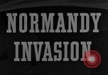 Image Invasion de la normandie Normandie France, 1944, de la seconde 8 séquences d'archives historiques vidéo 65675049843