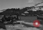 Image of Landing craft from the USS Bayfield (APA-33) practice on the River Clyde in Scotland Scotland, 1944, second 9 stock footage video 65675049846
