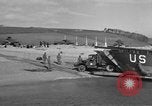 Image of American amphibious forces rehearse at Slapton Sands in England during World War 2 England United Kingdom, 1944, second 31 stock footage video 65675049847