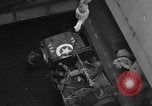 Standbild United States Military Jeeps die an Bord eines Schiffes geladen europäische Theater, 1944, aus Sekunde 23 historischem Filmmaterial Videoclip 65675049849