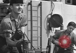 Standbild United States Military Jeeps die an Bord eines Schiffes geladen europäische Theater, 1944, aus Sekunde 43 historischem Filmmaterial Videoclip 65675049849