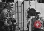 Standbild United States Military Jeeps die an Bord eines Schiffes geladen europäische Theater, 1944, aus Sekunde 45 historischem Filmmaterial Videoclip 65675049849